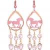 Horse Chandelier Earrings