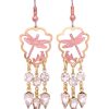 Dragonfly Chandelier Earrings