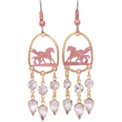 Chandelier Horse Earrings, Wholesale Unique Jewelry