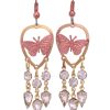 Cut Out Chandelier Butterfly Earrings