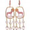 Chandelier Earrings, Howling Wolf Earrings