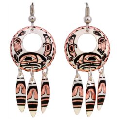 Canadian NW Native Eagle Earrings