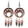 Canadian NW Native Dangle Bear Earrings