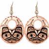 Canadian NW Native Wolf Earrings