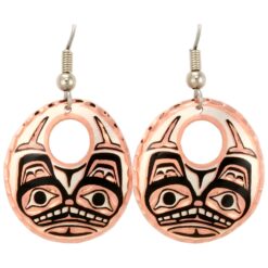 Haida Wolf Earrings