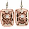 Native Haida Frog Earrings