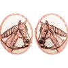 Western Horse Head Stud Earrings