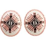 Native American Sunburst Stud Earrings
