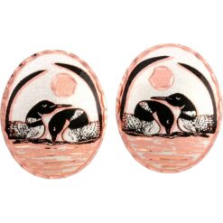 Loon Stud Earrings