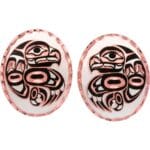 Native American Eagle Stud Earrings
