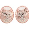 Cat Stud Earrings