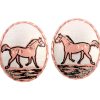 Handmade Horse Stud Earrings