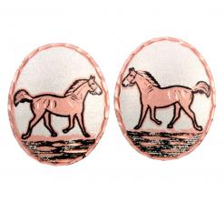 Handmade Horse Stud Earrings