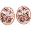 Stud Earrings Handmade Butterfly Design