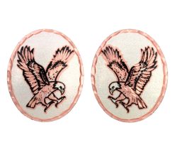 Landing Eagle Stud Earrings