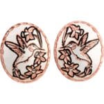 Unique Hummingbird Stud Earrings