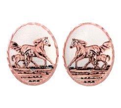 Handmade Horse Stud Earrings