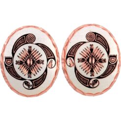 Oval Native Stud Earrings