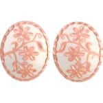 Silver Flower Stud Earrings