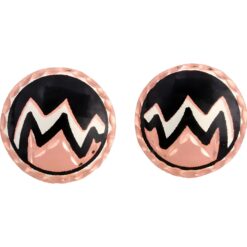 Round Stud Earrings