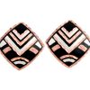 Art Deco Stud Earrings