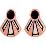 Art Deco Stud Earrings