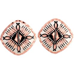 Handmade Four Directions Stud Earrings
