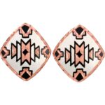 Native American Cloud Stud Earrings