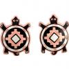 Handmade Stud Turtle Earrings