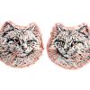 Cat Stud Earrings