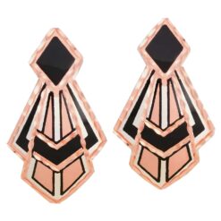 Abstract Stud Earrings