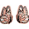Cut Out Butterfly Stud Earrings