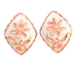 Handmade Flower Stud Earrings