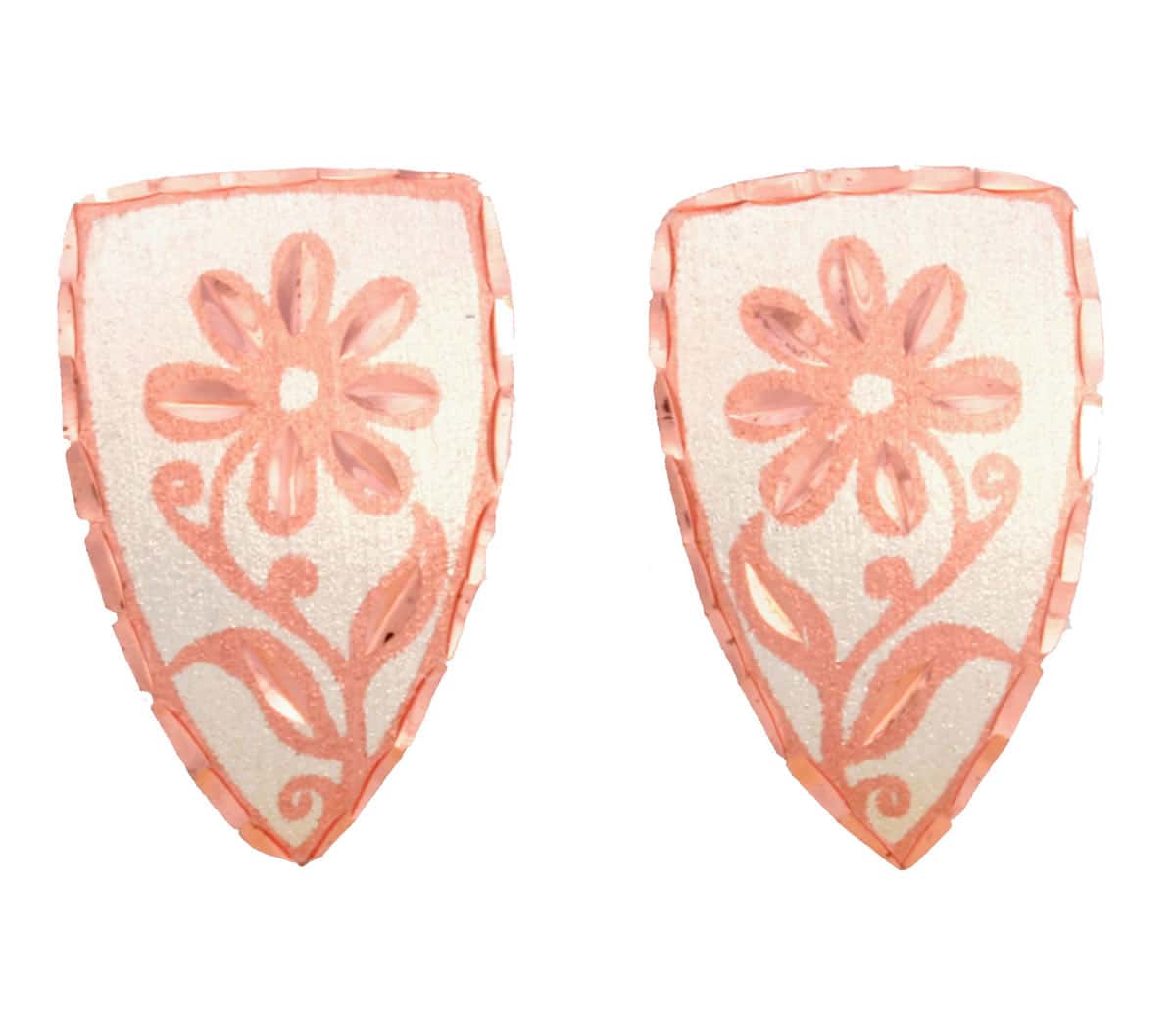 Silver Flower Stud Earrings, Handmade Stud Earrings