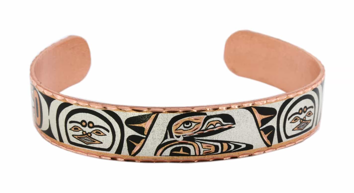 NW Native Haida Raven Bracelet NW Native Haida Raven Bracelet