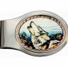 Howling Wolf Money Clips
