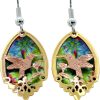 Cut Out Hummingbird Earrings
