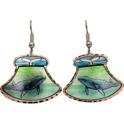 Ulu Knife Shape Earrings