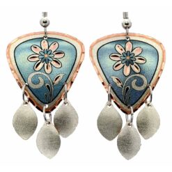 Dangle Flower Earrings