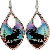 Alaska Jewelry Moose Earrings