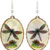 Mother of Pearl Dragonfly Earrings Mother of Pearl Dragonfly Earrings