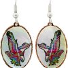 Shell Eagle Earrings