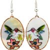 Mother of Pearl Hummingbird Earrings Mother of Pearl Hummingbird Earrings