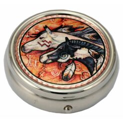 Wholesale Copper Horse Pill Boxes