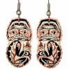 Dog Fish Earrings Handmade in West Coast Native Design
