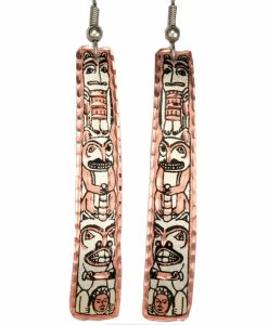 Canadian NW Native Totem Earrings