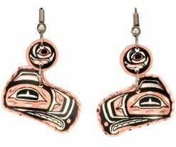 Canadian Native Dangle Eagle Earrings