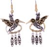 Northwest Native Fashion Earrings Created in Hummingbird Designs