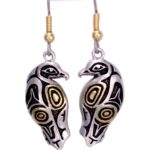 Native Fashion Totemic Eagle Earrings