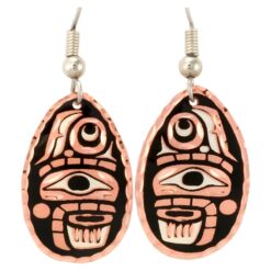Abstract Native Haida Earrings